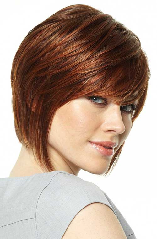  Bob Cut Hairstyle For Oval Face with Curly Hair