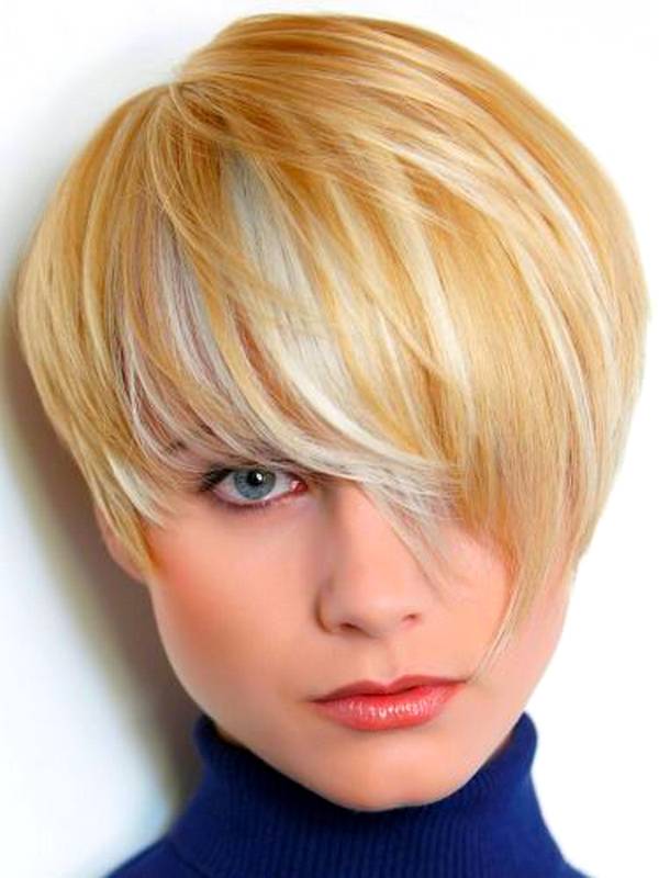 short-hairstyles-for-round-faces-in-cute-color