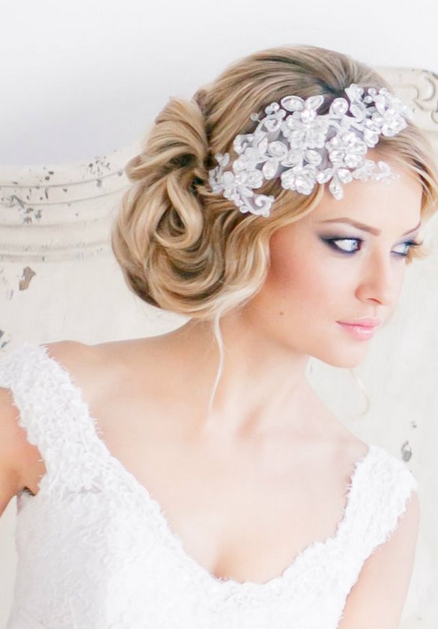 35 Elegant Wedding Hairstyles For Medium Hair - Haircuts ...