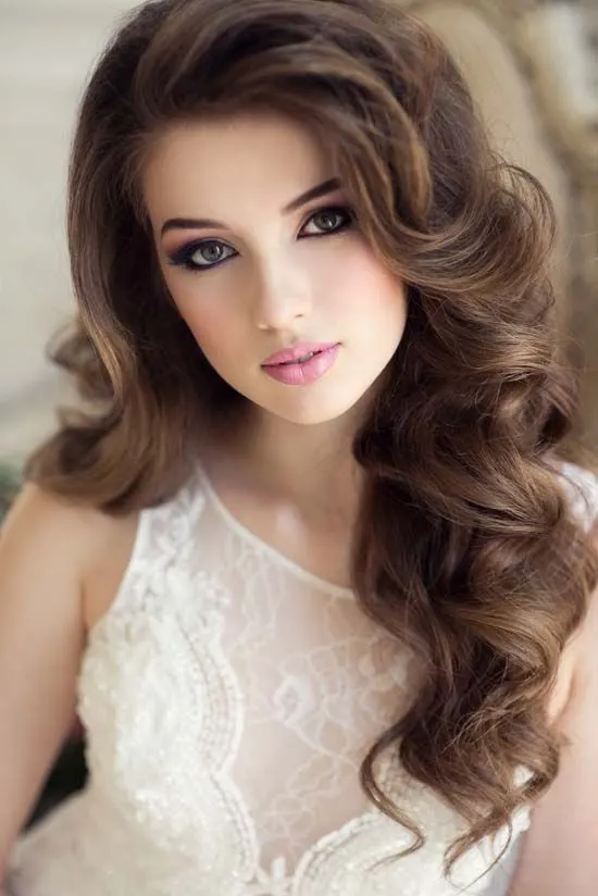 wavy-hairstyles-for-bride