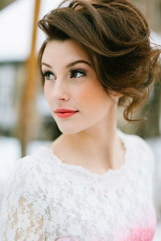 Short Hairstyle for Bride