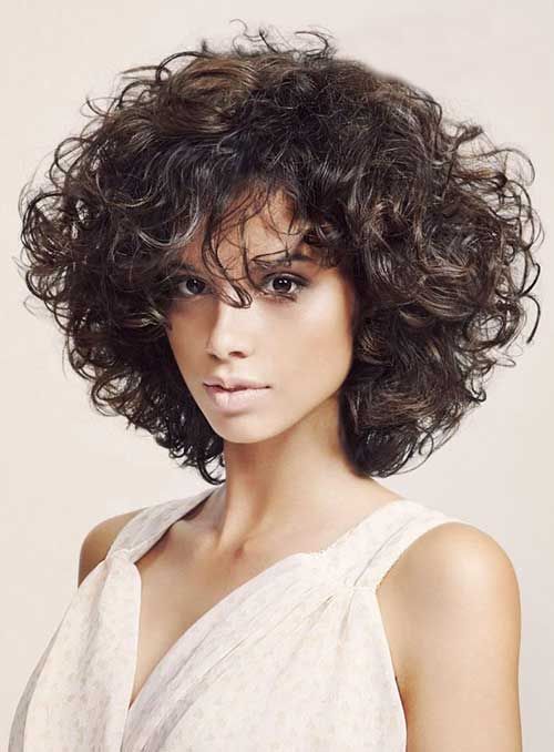 Curly Bob Hairstyle