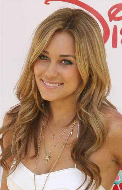 Lauren Conrad's Hairstyle with Curls