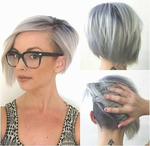 undercut bob haircut for women