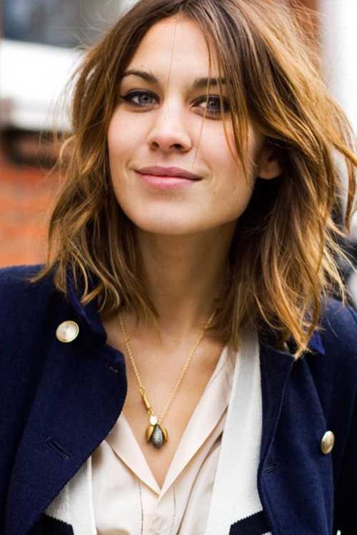 Medium Length Layered Bob Hairstyle