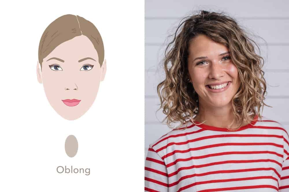 medium-length hairstyle for Oblong face shapes