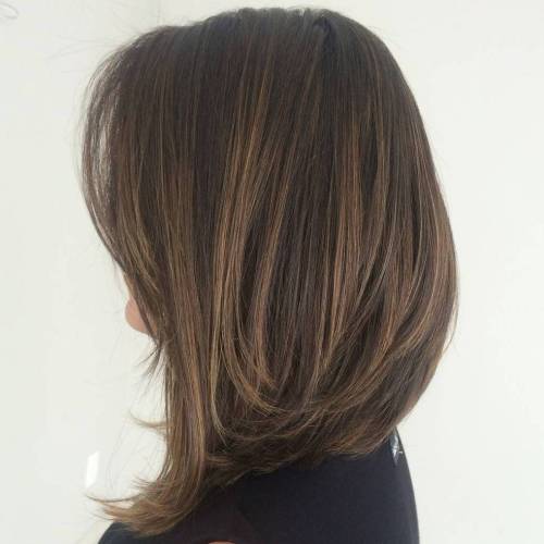 Highlighted Long Bob