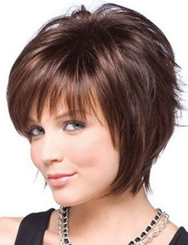 Short Hairstyles for Round Faces