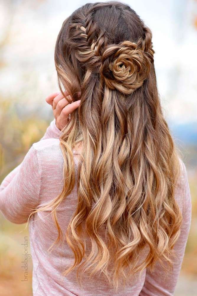 Fishtail Floral Braid