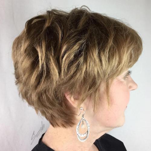 Short Hairstyles for Older Women