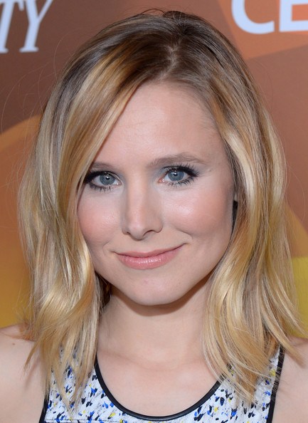 Kristen Bell Medium Layered Hair