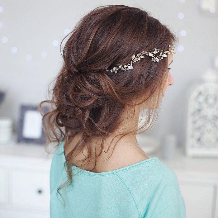 Messy Wedding Hair Updo