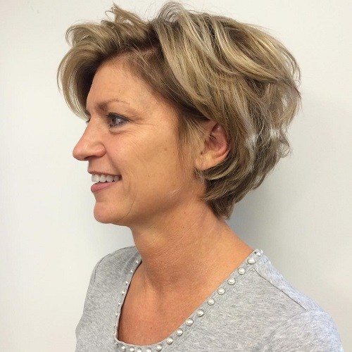 short haircut styles for thin hair