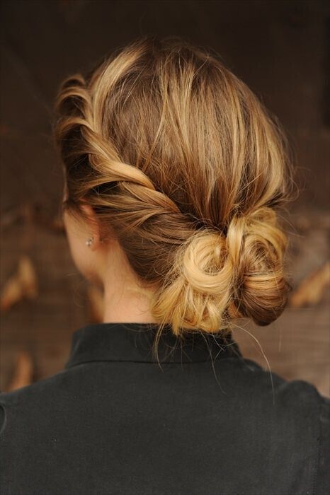 Messy Bun Updo