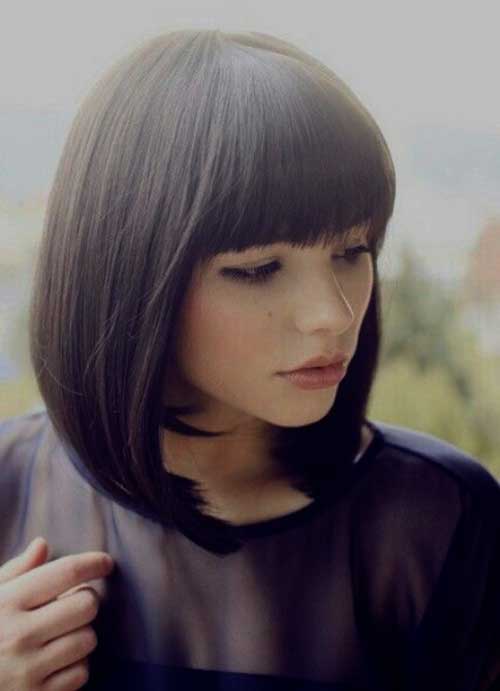 Short Hairstyles with Bangs