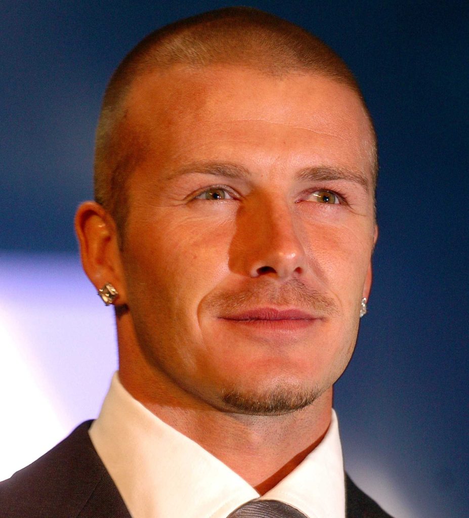 David Beckham Burr Cut