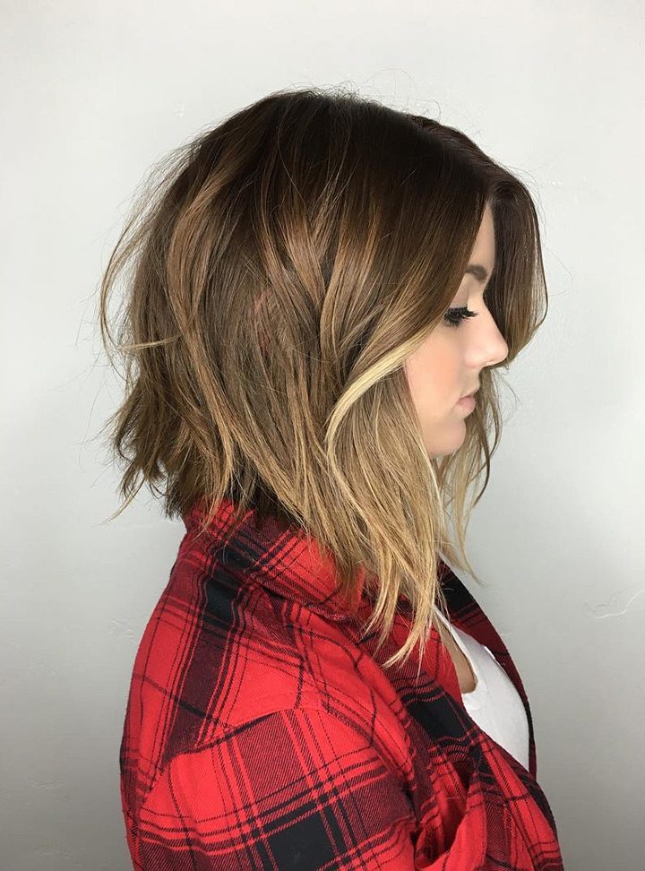 Inverted Choppy Bob