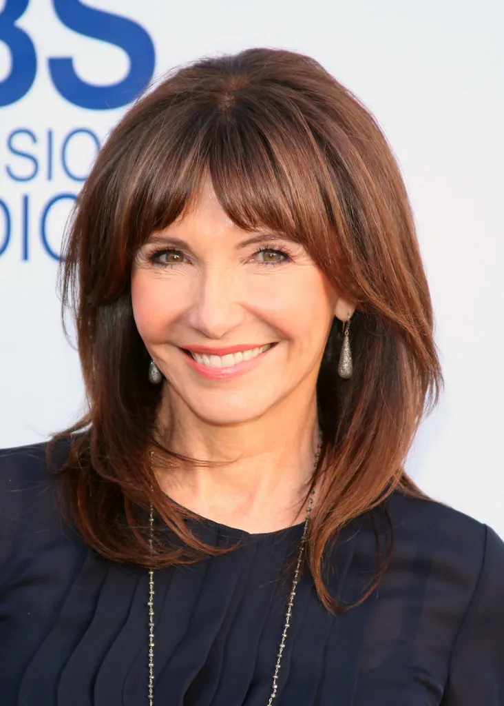 Hairstyles for women over 50 with bangs