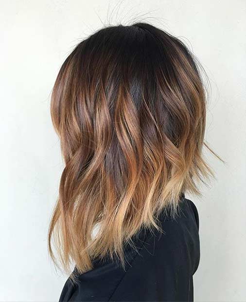 Sun Kissed Inverted Bob