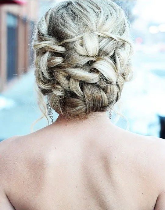 Updo Hairstyle for Homecoming