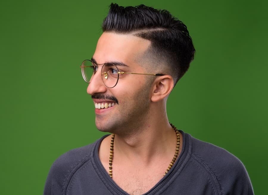 undercut fade hairstyle for men