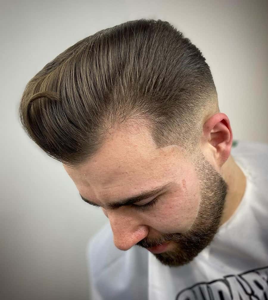 uppercut hairstyles with pompadour