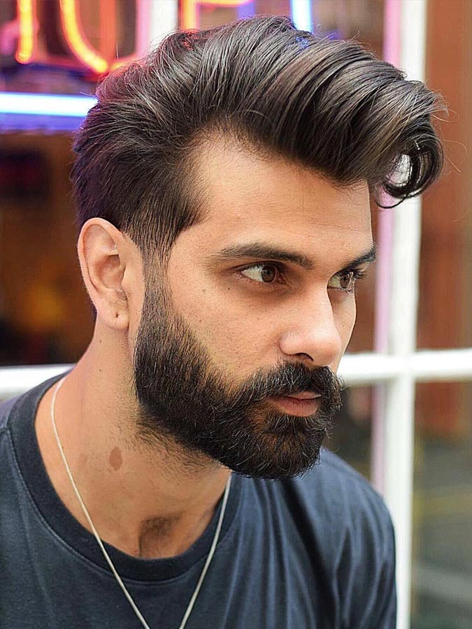 Men's Hairstyles With Beards