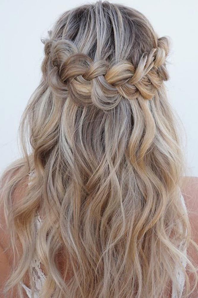 Fishtail Braids with Wavy Hair