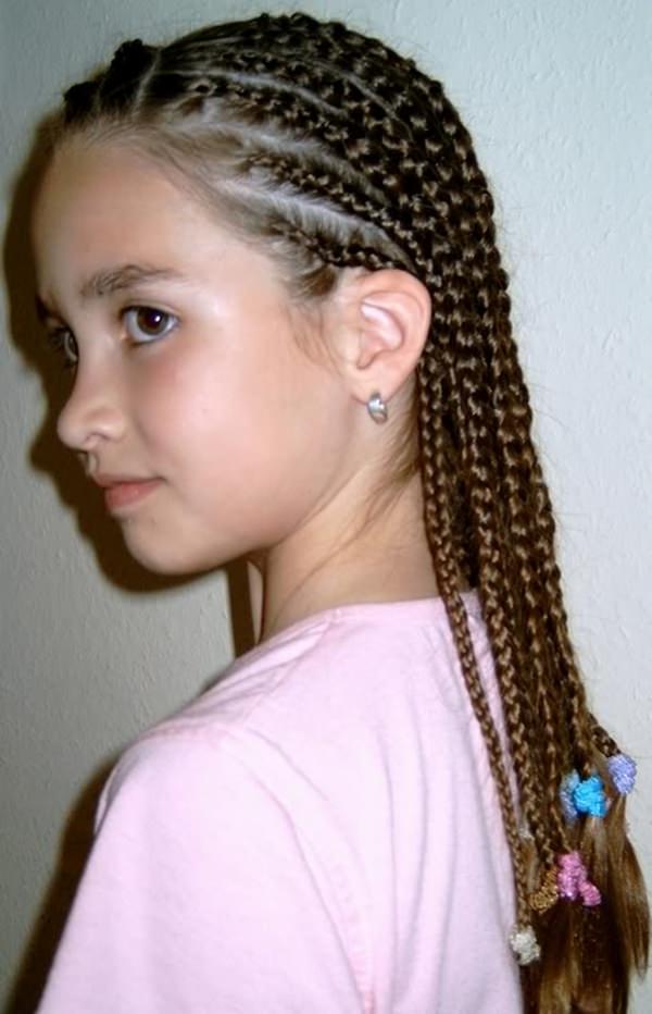 Cornrows Hairstyle for Kids