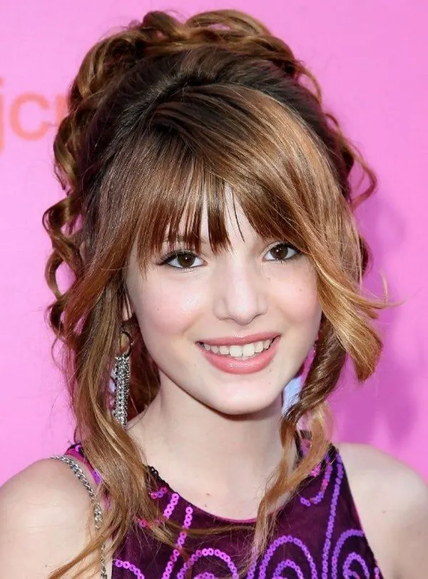 Updo Hairstyle for Teenage Girl