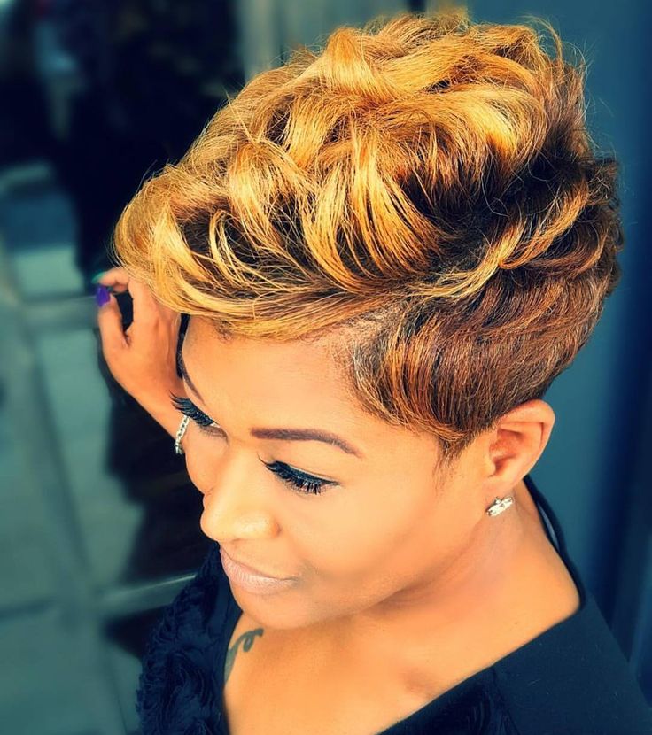 short hairstyles for black women 2018