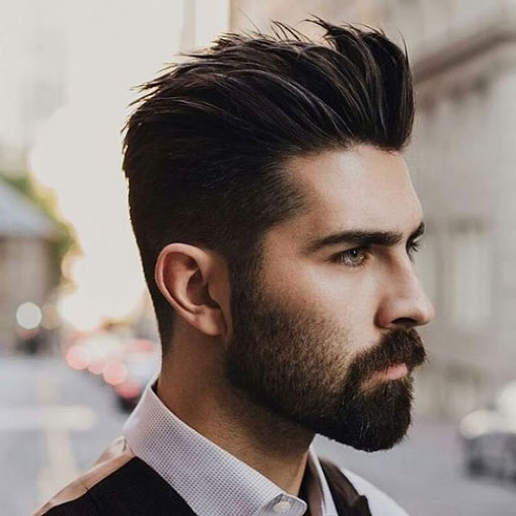 Widows Peak Hairstyles for Men