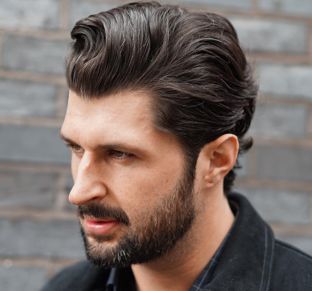 15 most attractive slicked back hairstyles for men