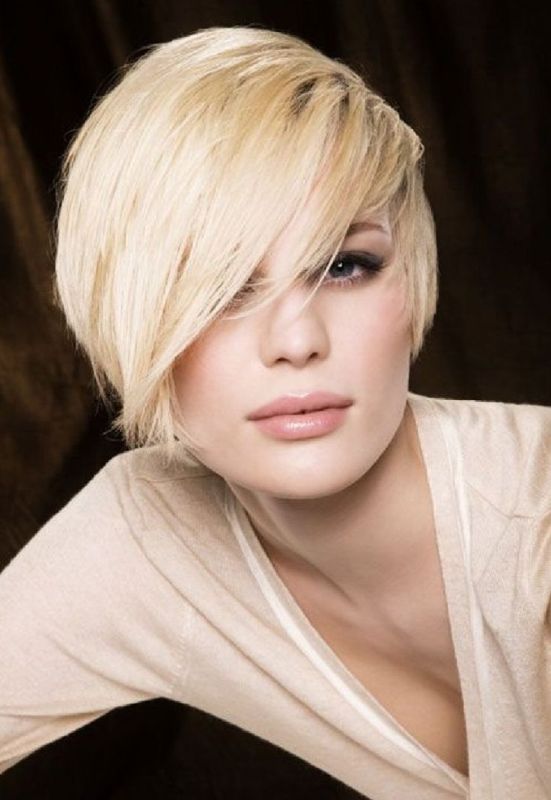 Side Swept Short Hairstyles