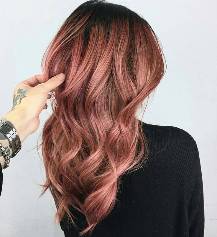 20 Rose Gold Hair Color Ideas for Women Haircuts