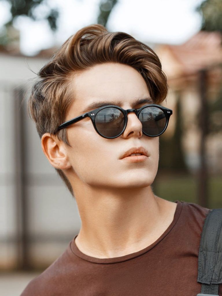 Men's Hairstyles with Glasses