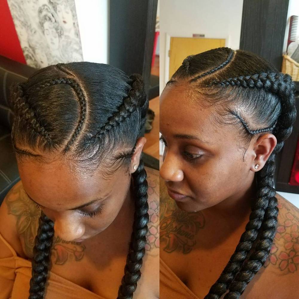 20 Impressive Ghana Braids for an Ultimate Diva Look ...