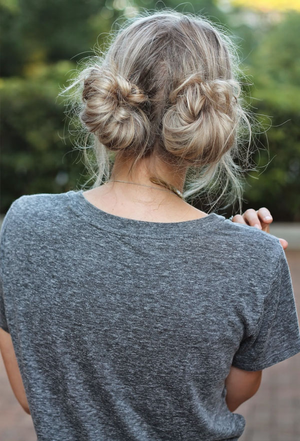 Two Low Buns