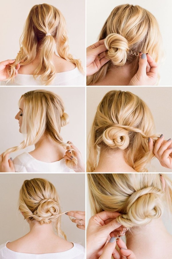 Twisted Low Bun