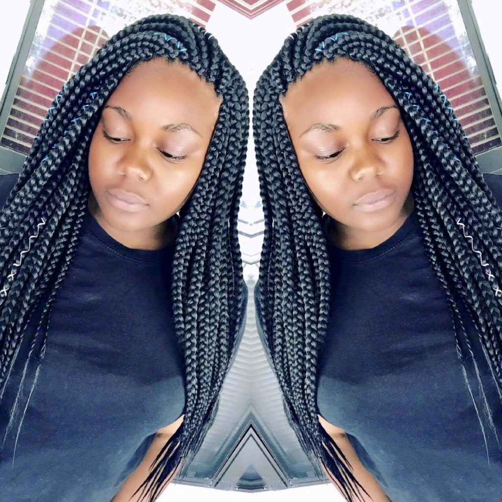 40 Most Beautiful Box Braid Hairstyles To Style Right Now