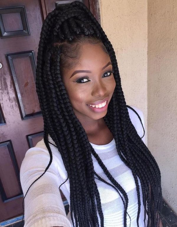 40 Most Beautiful Box Braid Hairstyles to Style Right Now - Haircuts ...