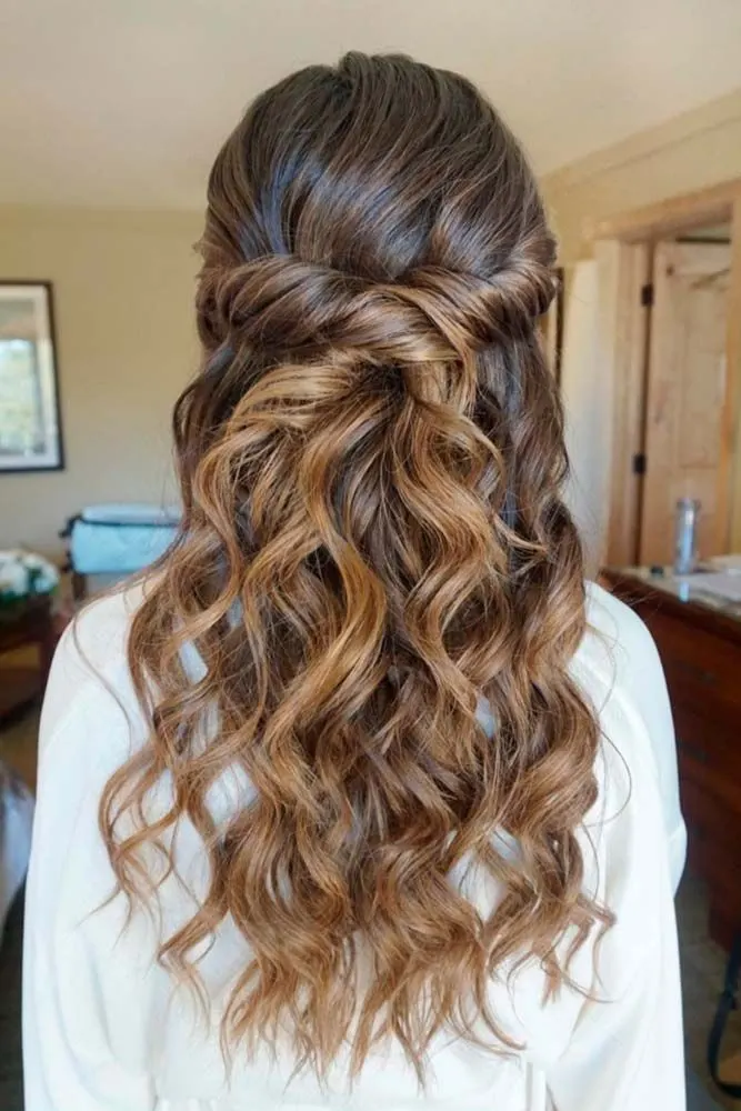 Curly Bridesmaid Hairstyles