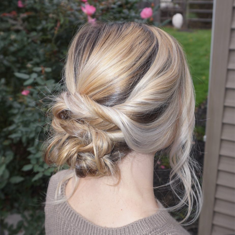Curly hairstyle for prom/party. Medium long hair tutorial Hair