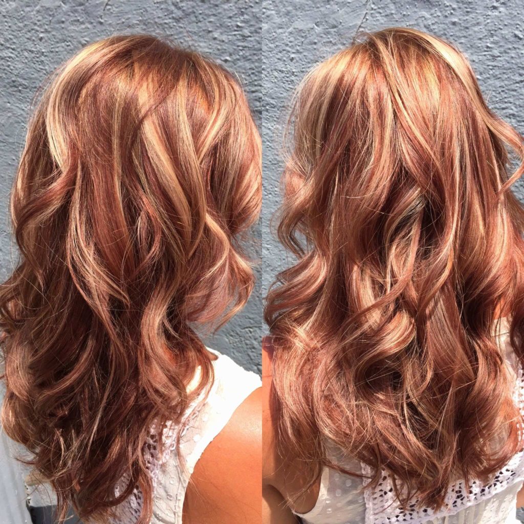 Fall Hairstyles with Highlight