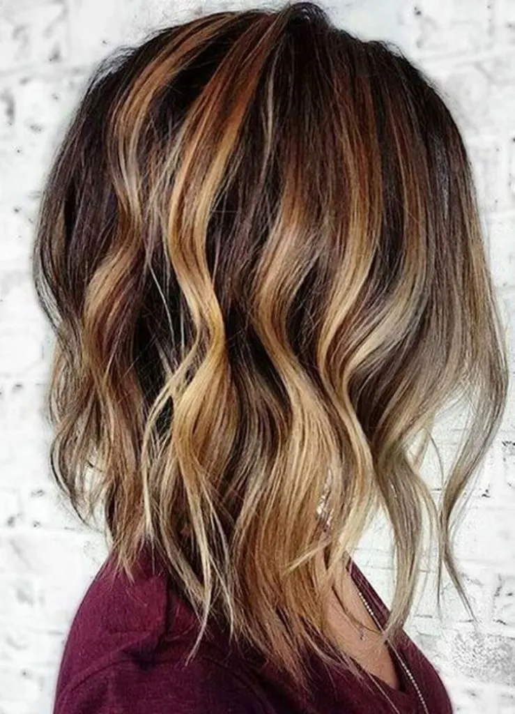Fall Hairstyles with Color