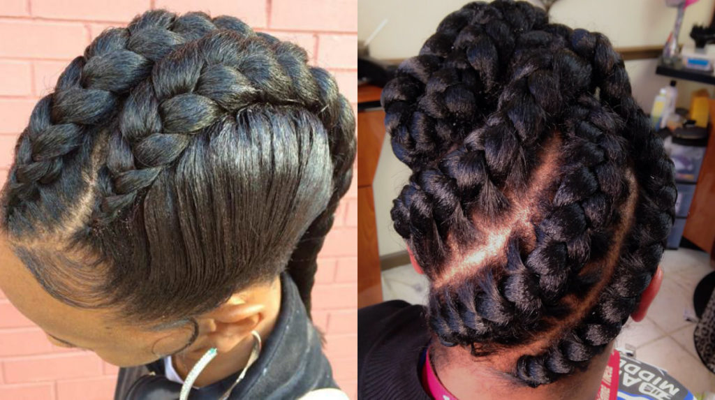 Goddess Braids Hairstyles