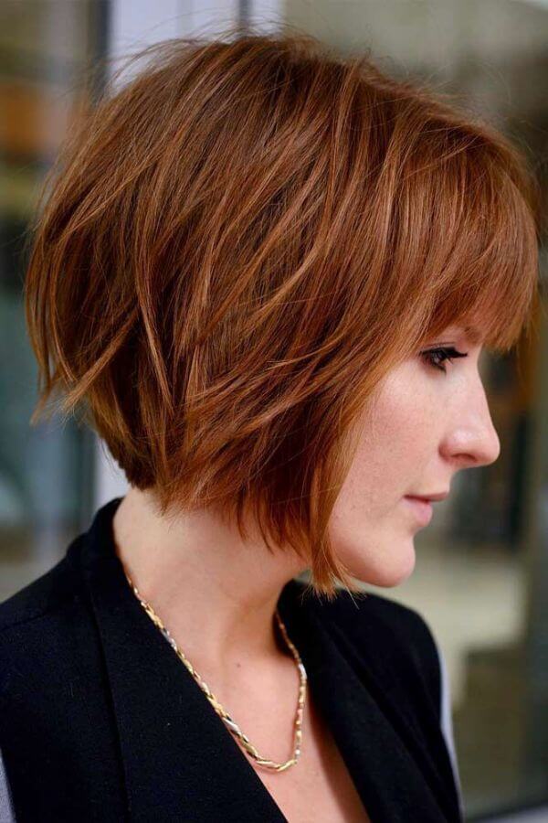 Bob Haircuts with Fringe