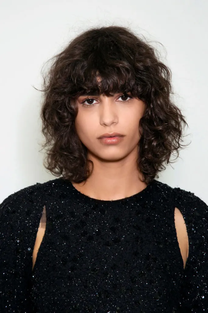 Curly Hairstyles With Bangs