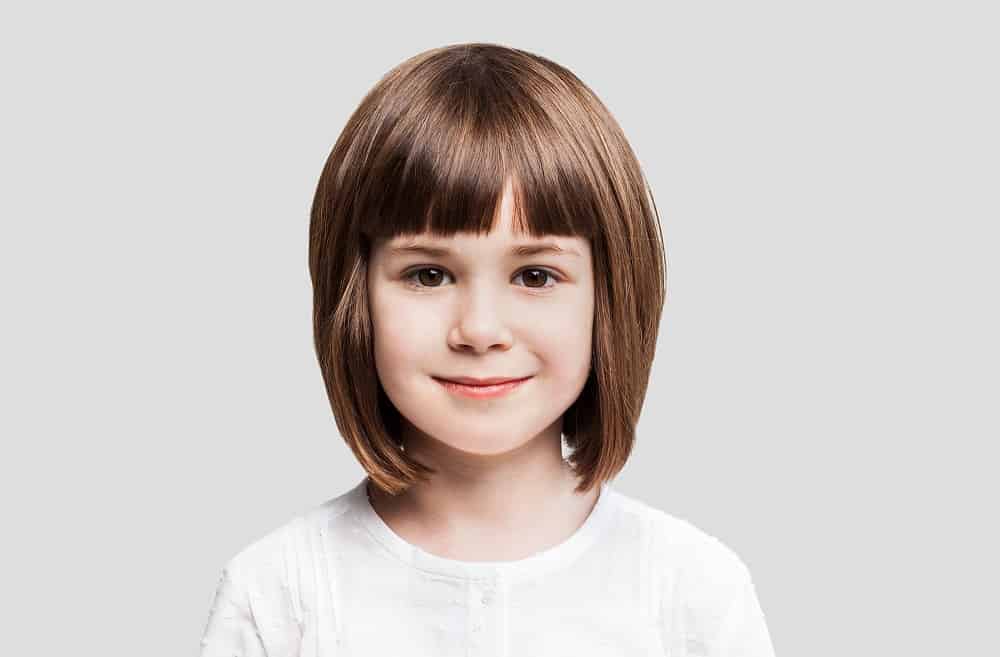 Hairstyle Ideas for Little Girls with Square Faces