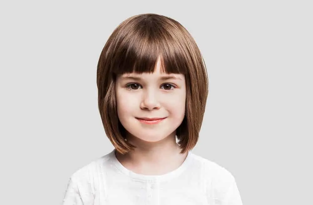 Hairstyle Ideas for Little Girls with Square Faces